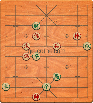 Bàn cờ tướng bài tập Cờ Tướng Khó Nhất màn 3 ván 478 - Độ khó Khó