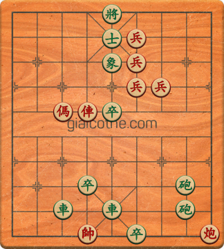 Bàn cờ tướng bài tập Cờ Tướng Khó Nhất màn 3 ván 482 - Độ khó Khó