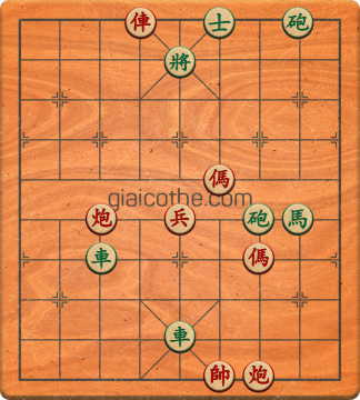 Bàn cờ tướng bài tập Cờ Tướng Khó Nhất màn 3 ván 483 - Độ khó Khó