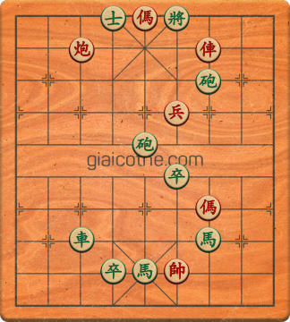 Bàn cờ tướng bài tập Cờ Tướng Khó Nhất màn 3 ván 64 - Độ khó Khó