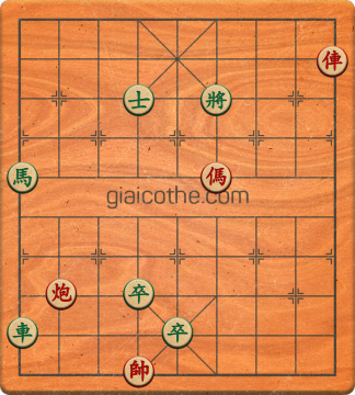 Bàn cờ tướng bài tập Cờ Tướng Khó Nhất màn 3 ván 66 - Độ khó Khó