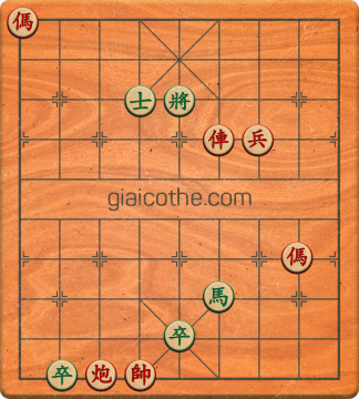 Bàn cờ tướng bài tập Cờ Tướng Khó Nhất màn 3 ván 83 - Độ khó Khó