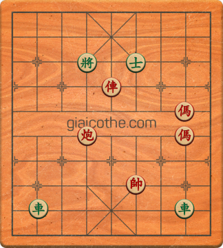 Bàn cờ tướng bài tập Cờ Tướng Khó Nhất màn 4 ván 23 - Độ khó Khó