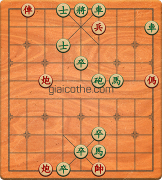 Bàn cờ tướng bài tập Cờ Tướng Khó Nhất màn 5 ván 3 - Độ khó Khó