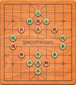 Bàn cờ tướng bài tập Cờ Tướng Khó Nhất màn 5 ván 37 - Độ khó Khó