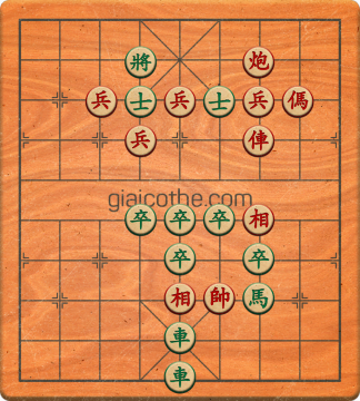 Bàn cờ tướng bài tập Cờ Tướng Khó Nhất màn 5 ván 69 - Độ khó Khó